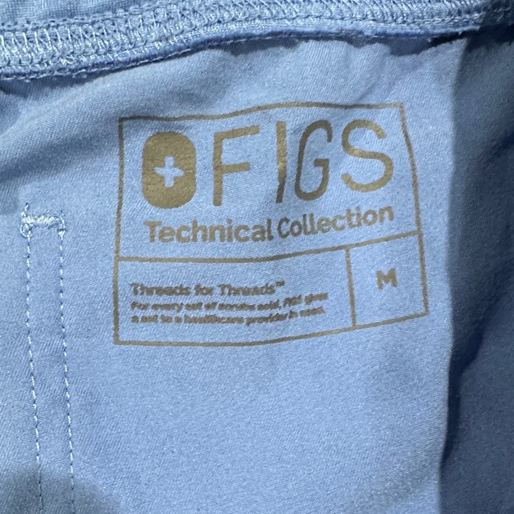 Figs Blue scrub Pants - Picture 3 of 5
